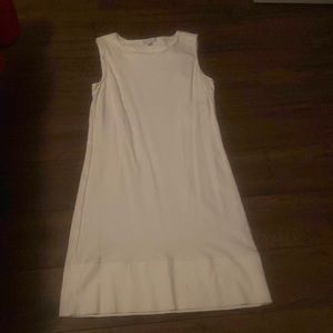 White New York and Co Cotton Dress